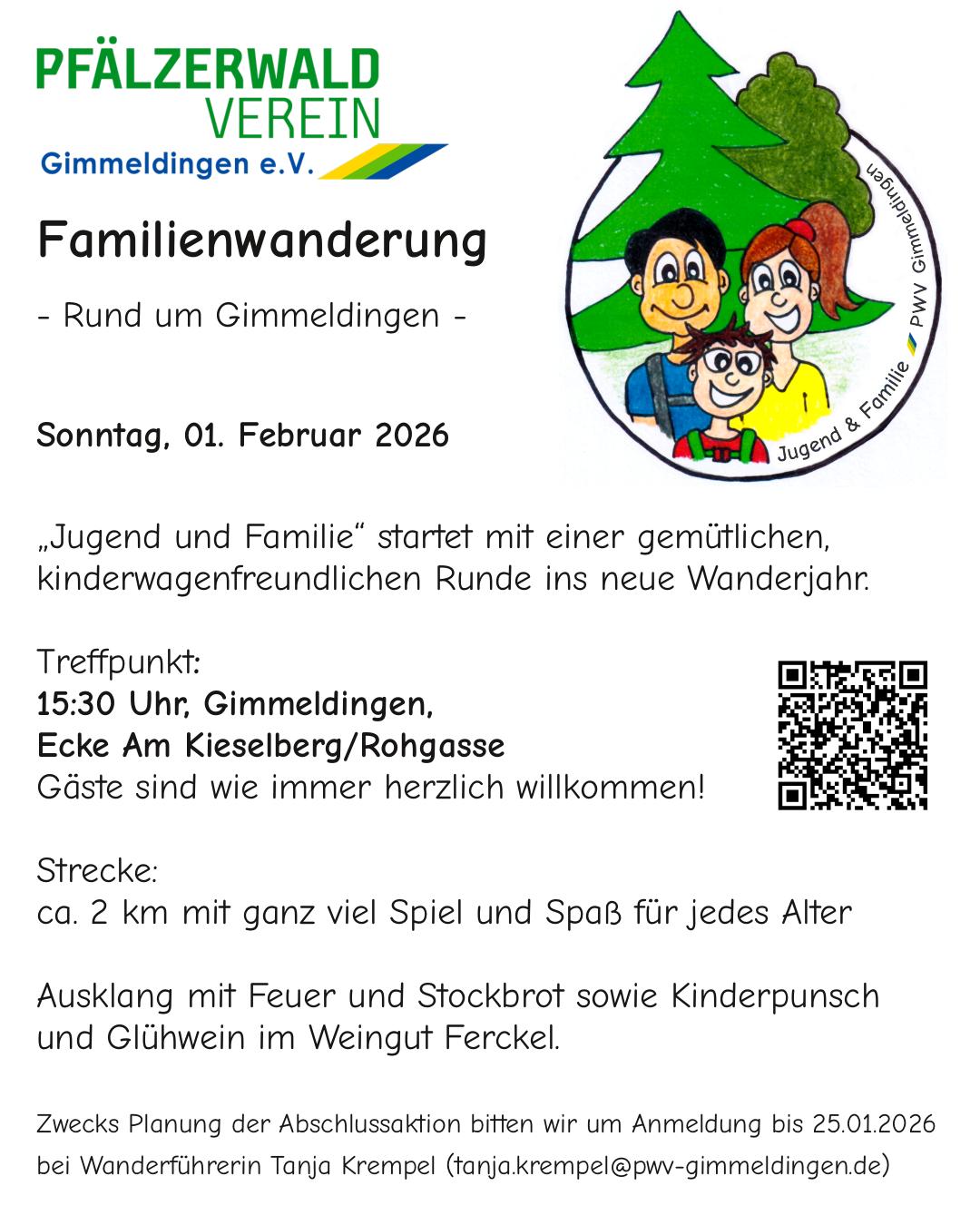 Familienwanderung 01.02.2026